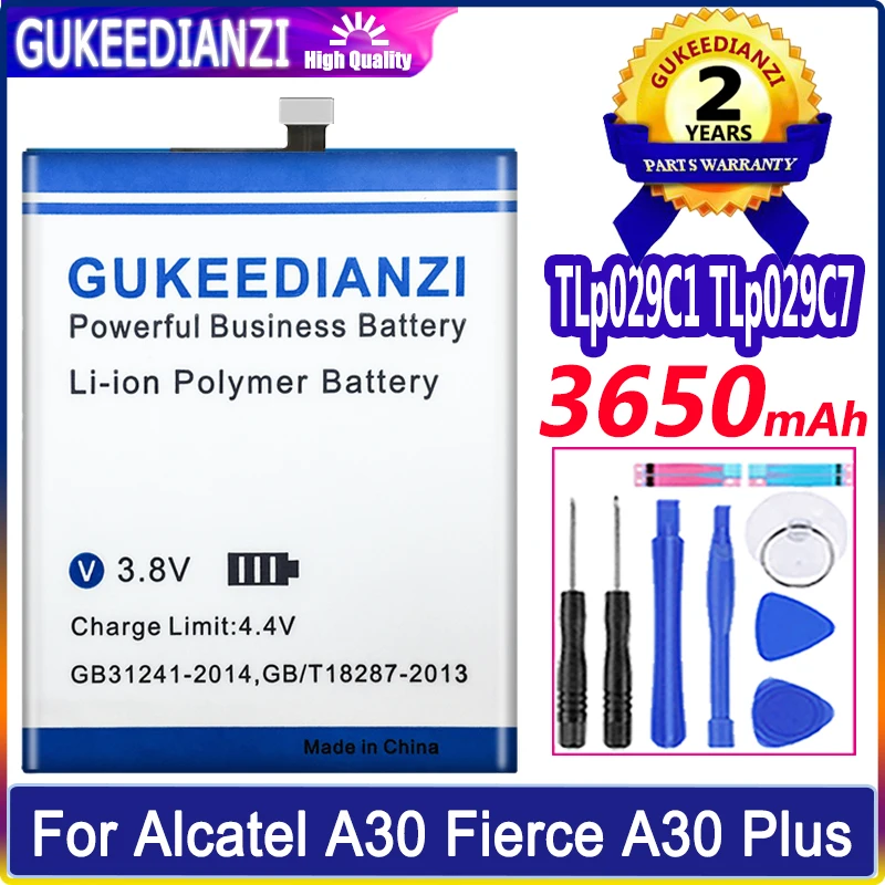 

GUKEEDIANZI TLp029C1 TLp029C7 Battery For Alcatel 3C 3V 5099 5099D OT-5026A OT-5026D For Blackberry Key2 LE Key 2 Lite Batteria
