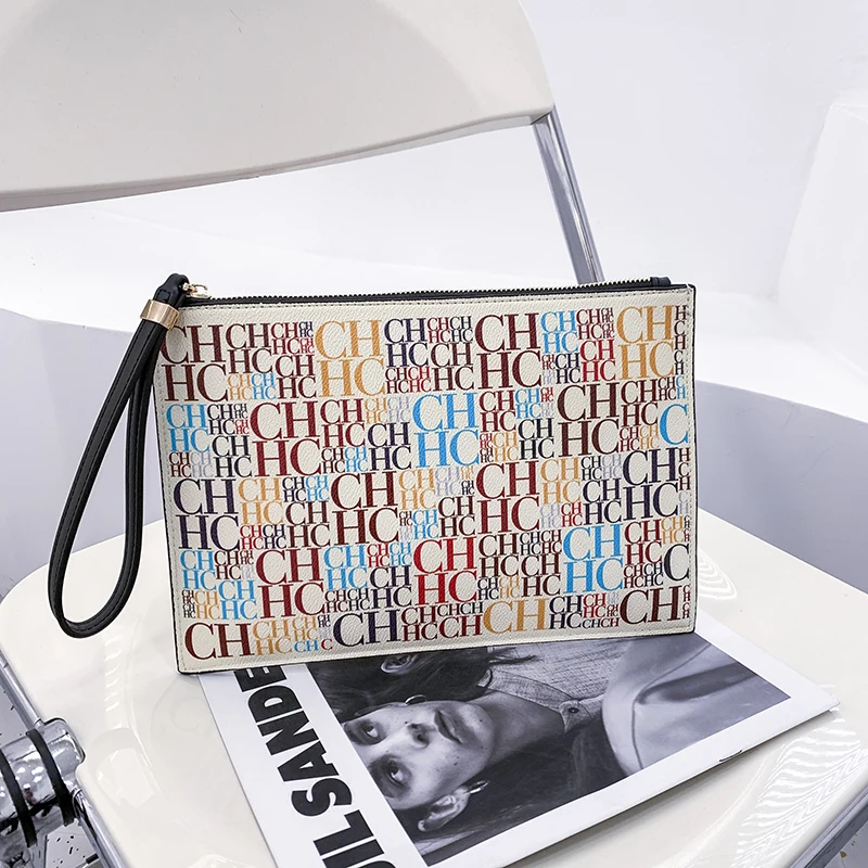 

2022 New Famous Designe Small Square Bag High Quality Luxury Fashion Clutch Purse Autumn Panelled Letter Envelope Bag Sac A Main