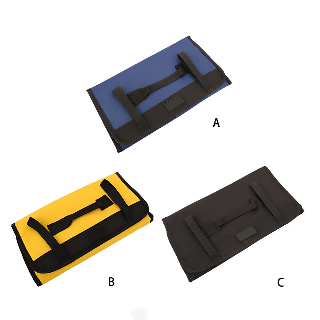 

Roll Up Tool Bag Multifunction Handbag Hardware Pocket Pouch Mechanics