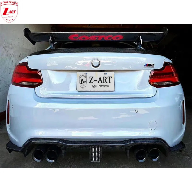 

Carbon Fiber Rear Diffuser for BMW M2 Carbon Fiber Rear Lip for BMW F87 M2 Carbon Fiber Rear Chin M2 Carbon Fiber Low Spoiler