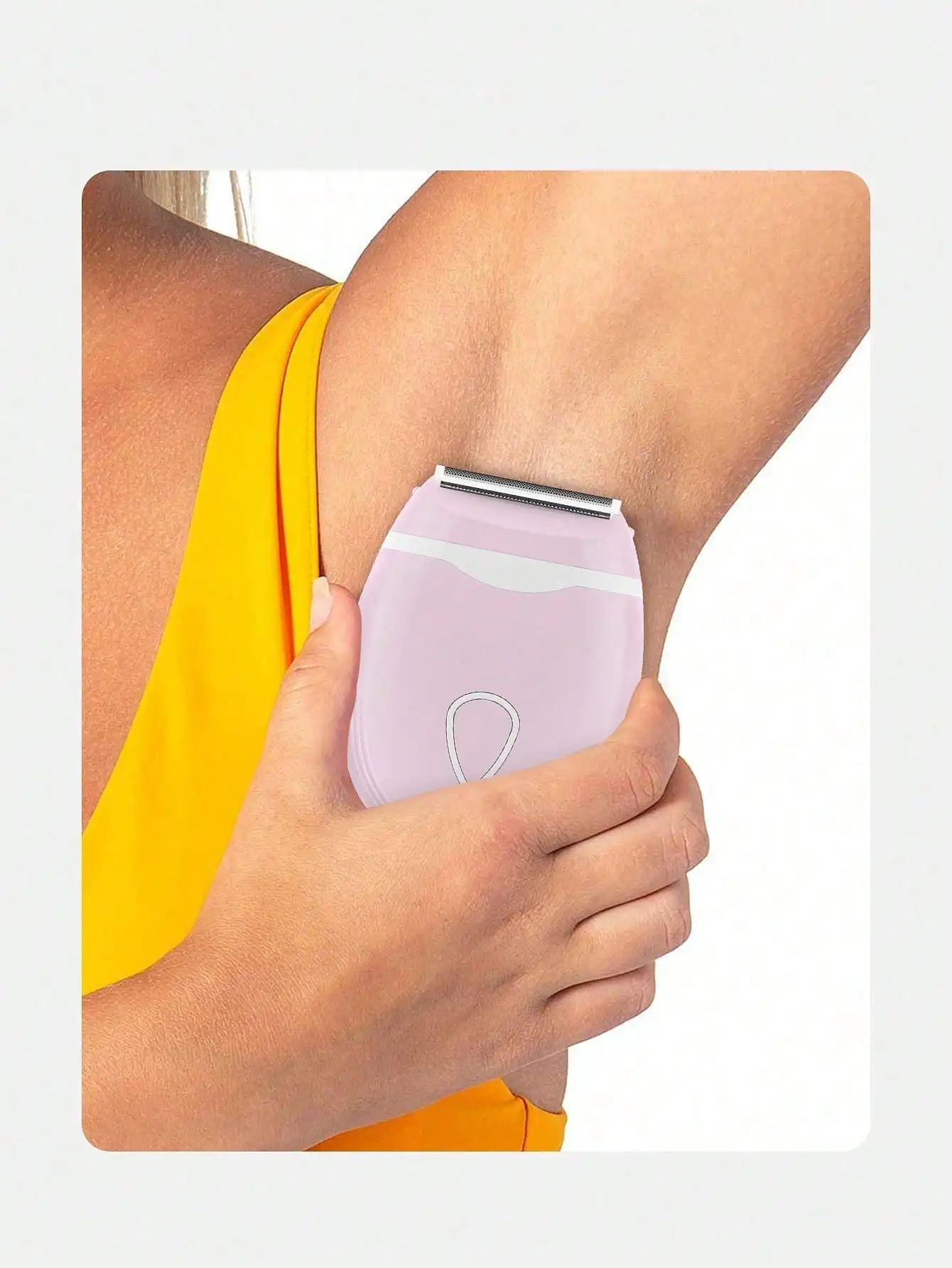 Портативная Перезаряжаемая Электрическая Бритва Для Женщин Удаление Волос На