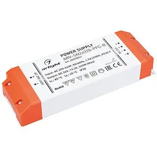 023730(1) Блок питания ARV-SN24320-PFC-B (24V 13.3A 320W) (Arlight IP20 Пластик 3 года) 1 шт - купить по