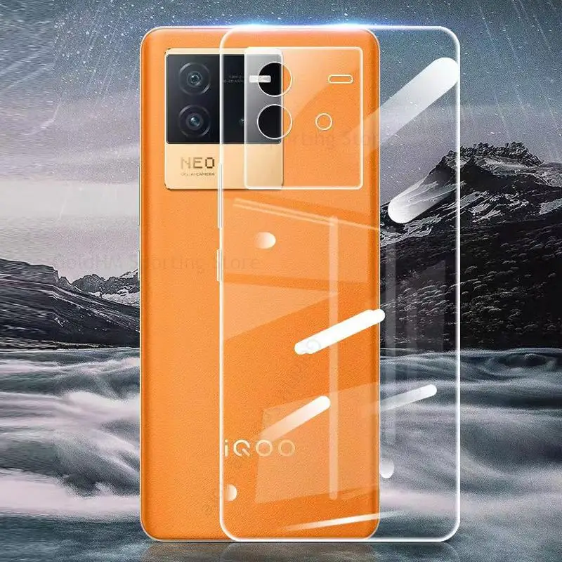 

Fundas For vivo iQOO Neo6 HD Transparent Shockproof Soft Phone Case For IQOO Neo6 5 Camera Lens Protective Clear Soft TPU Cover
