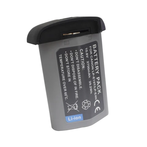 LP-E19 LP-E4N аккумулятор 2700 мАч 10,8 В LP E19, аккумуляторные батареи для зеркальной камеры Canon-1DX 1DX MarK2 Mark3 MARK4 1DS