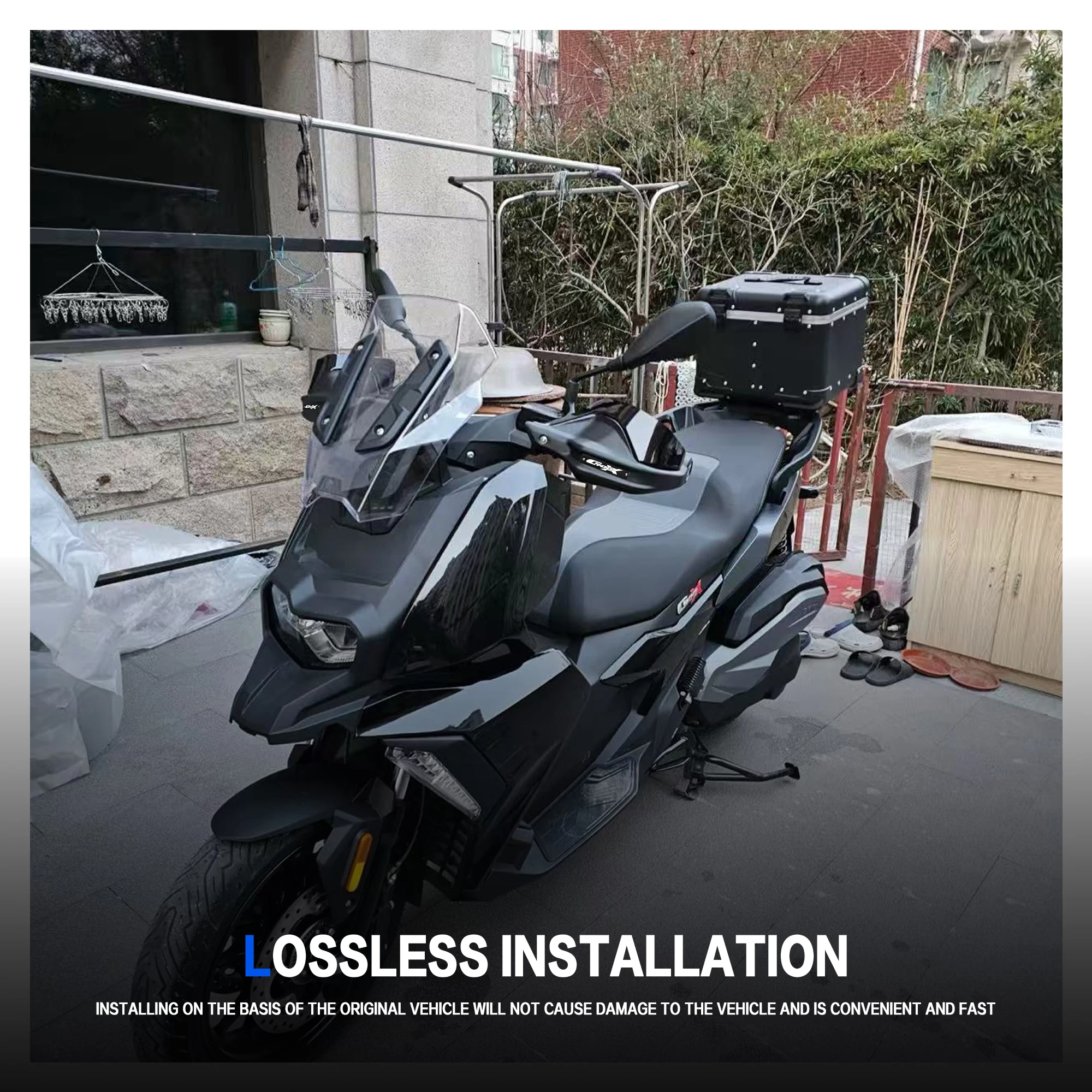 Для BMW C400X C400GT C400 X 2019-2025 мотоцикла C400 GT защита рук защита руля лобовое стекло защитная крышка рычаг протектор (art.: 3920d474b30ec) - 3920d474b30ec
