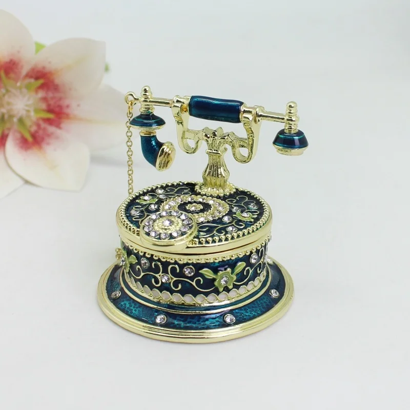 

Металлическая шкатулка SHINNYGIFTS в форме телефона