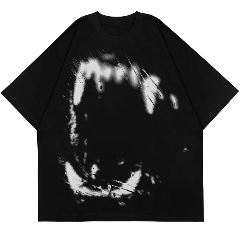 

Gruge Fall Gothic Basic T-shirt Street Style Korean Yuansu Short Sleeve T-shirt WomenY2k Vintage Aesthetics Top T-shirt