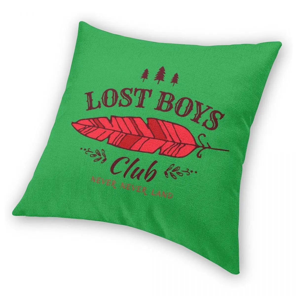 Квадратная наволочка Lost Boys Club Питер Пэн полиэстер лен бархат креативный Декор на