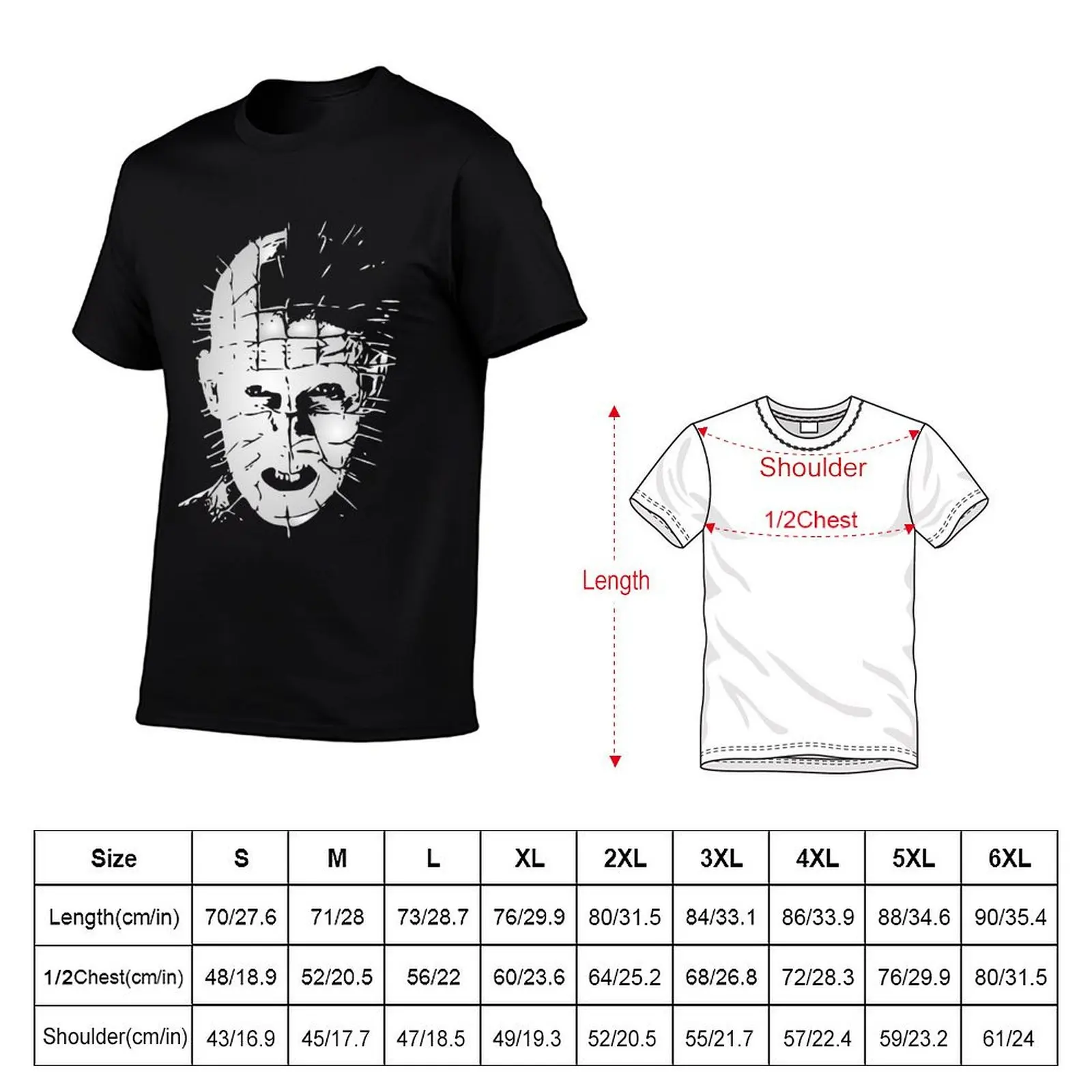 Мужская хлопковая рубашка Hellraiser, брендовая мужская футболка 1987, 100% роскошная футболка, хлопковая рубашка, футболка (art.: 3920d257ff803) - 3920d257ff803