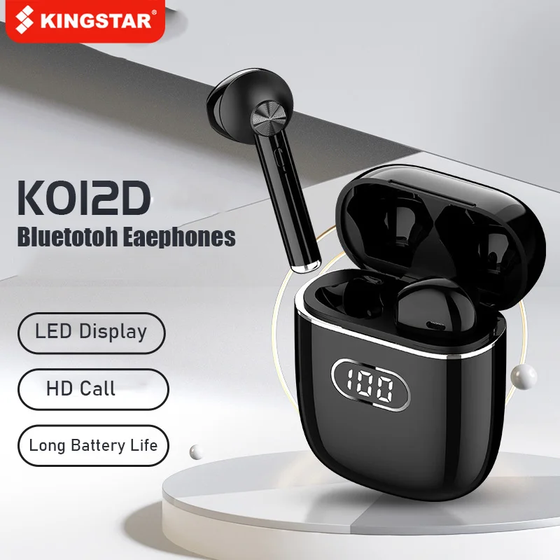 

TWS-стереонаушники KINGSTAR с поддержкой Bluetooth 5,0 и сенсорным управлением