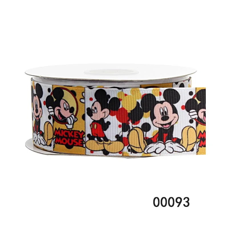 

7/8" 22MM Disney cartoon character mickey mouse ribbon