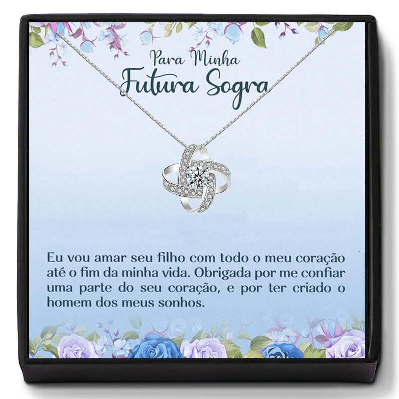 Ожерелье тещи для будущей матери Sogra женское ожерелье с португальской мамой