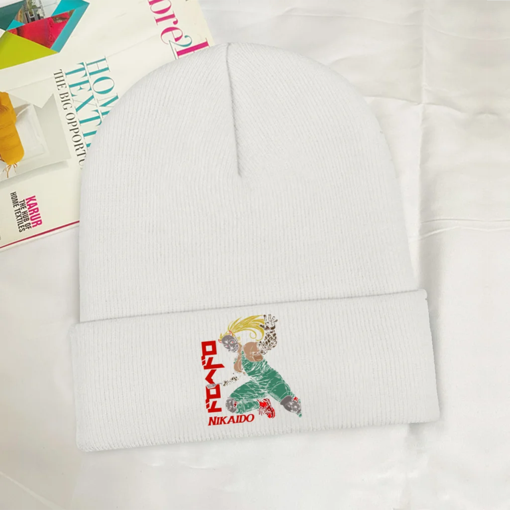 

Шапочки Nikaido Art Beanie Dorohedoro японская серия манга вязаный берет подростковые теплые шапки уличные мягкие эластичные шапки без козырька