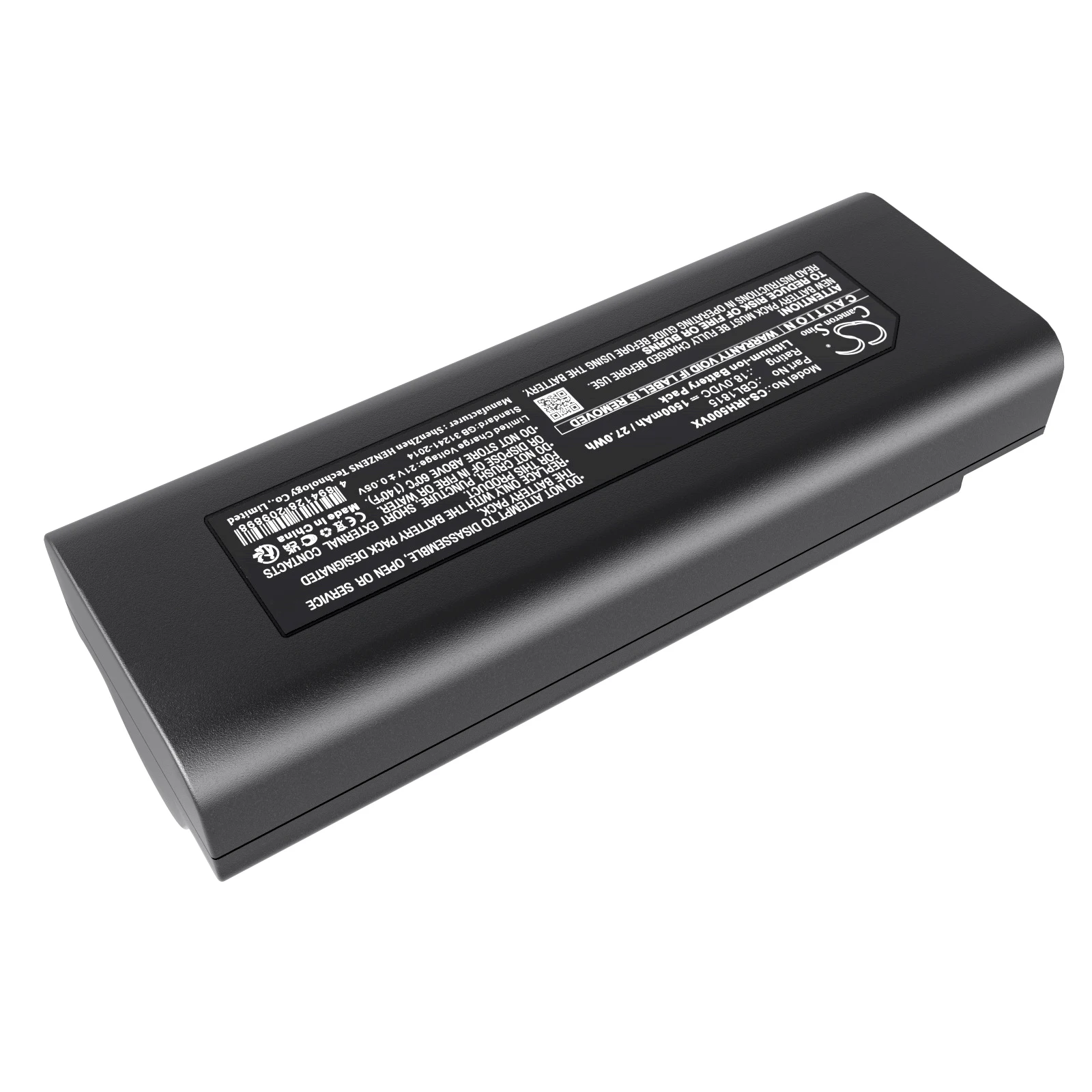 Сменный аккумулятор CS для пылесоса Iris Ohyama KIC-SLDCP5 IC-SLDCP12 IC-SLDCP5 CBL1815 1500 мАч / 27 0 Втч