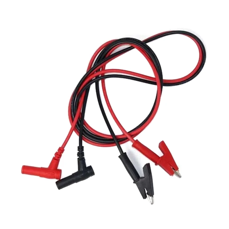

Soft Protective Banana Plug to Alligators Clip Test for Electronic Engineer Dropship