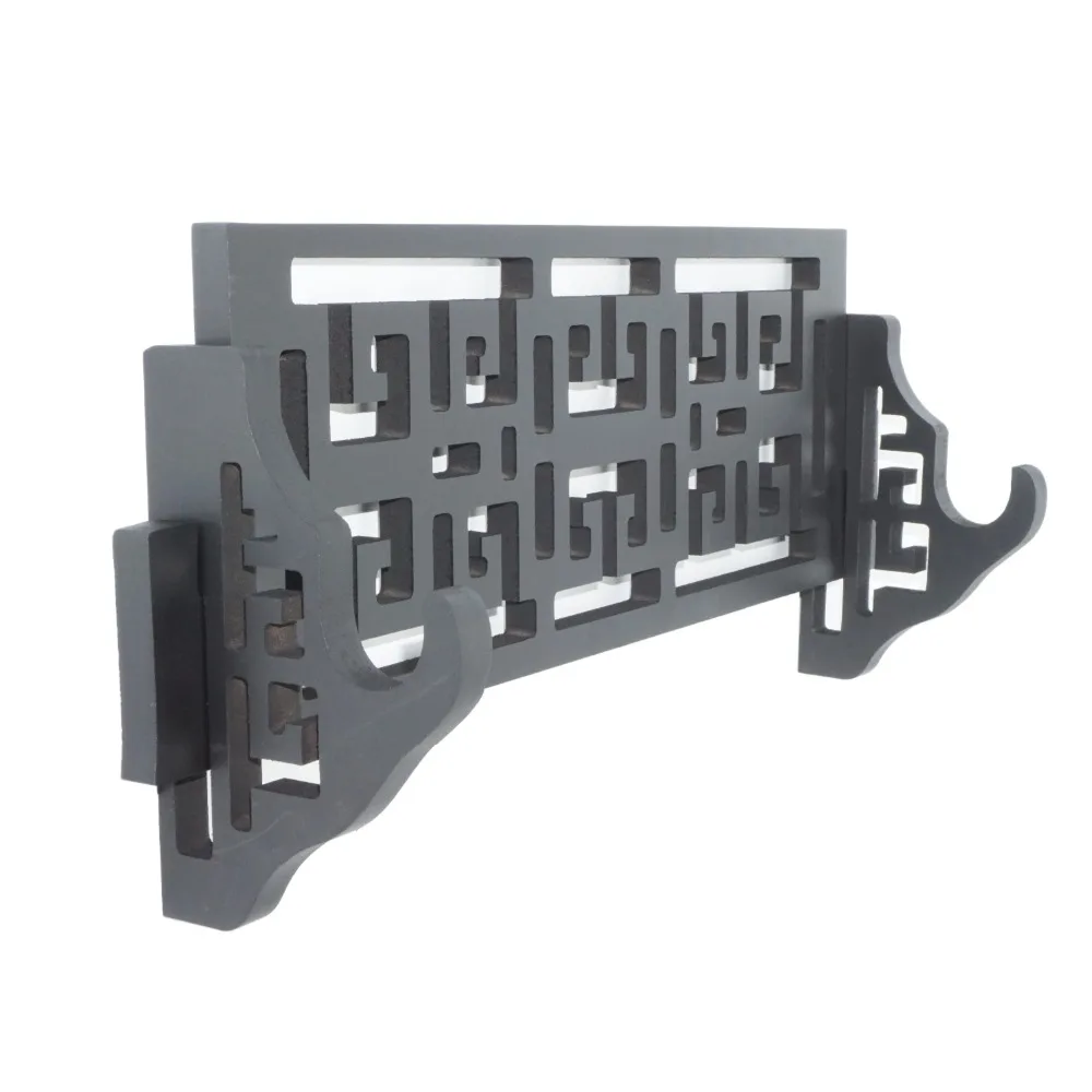 Настенное крепление китайский винтажный ажурный держатель-подставка для катаны