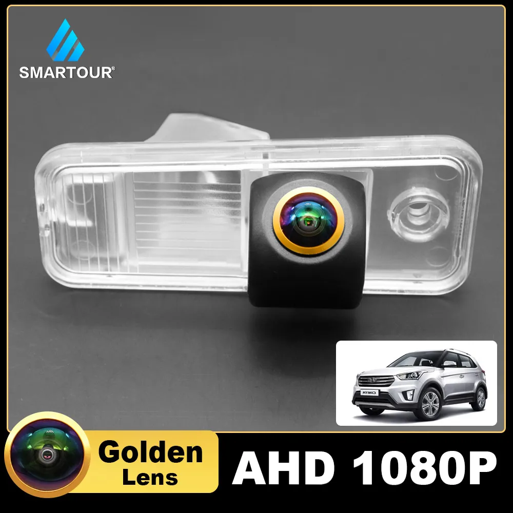 

SMARTOUR AHD 1080P Vehicle Plate Rear View Reverse Backup Camera CCD CVBS For Hyundai SantaFe IX25 IX45 Creta Carens Azera