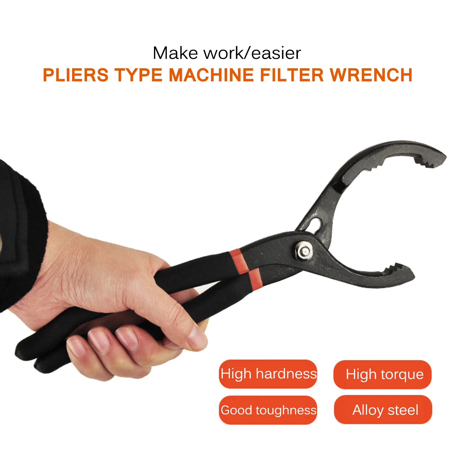 

Clamp type filter wrench, oil grid wrench, oil filter pliers, adjustable oil filter wrench