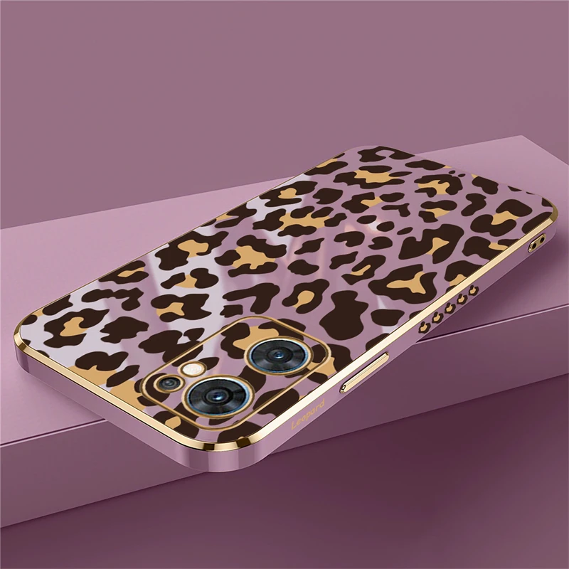 Модный чехол для телефона с леопардовым принтом OPPO Find X5 X3 Lite X2 NEO F15 F19 F11 F17 F21 Pro