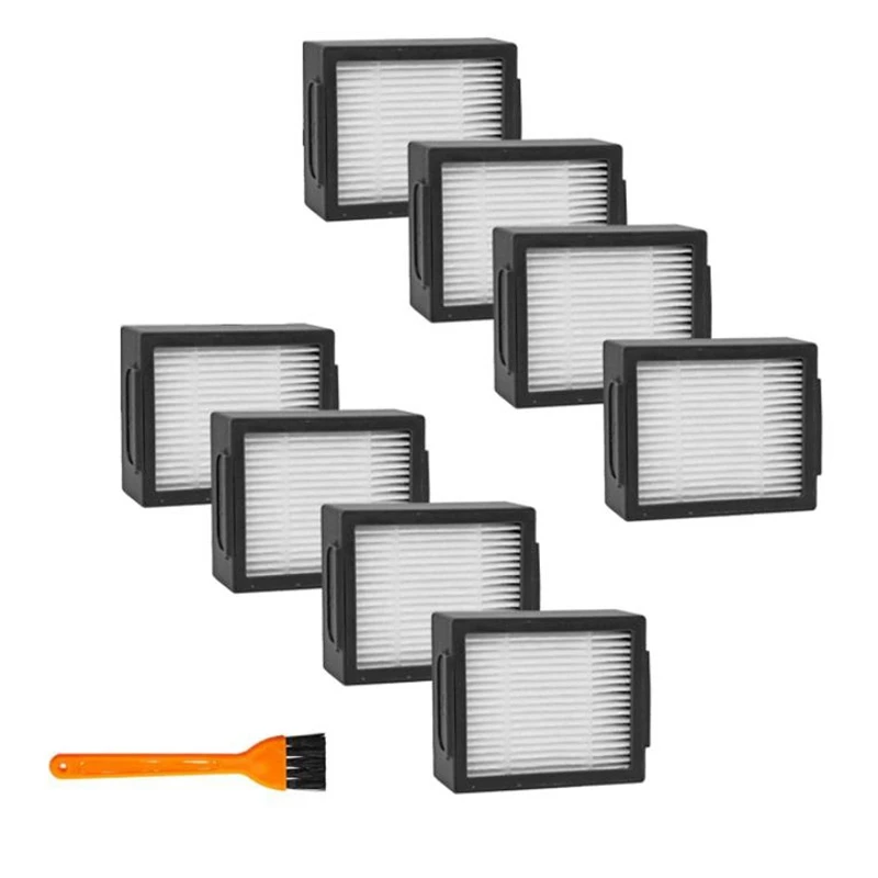

8 Pack HEPA Filters Replacement Compatible for IRobot Roomba I & E Series I7 I3 I6 E5 E6 Robot Vacuum Cleaner