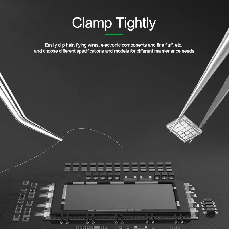 RELIFE SK-11/15 промышленные пинцеты антистатические изогнутые прямые наконечники