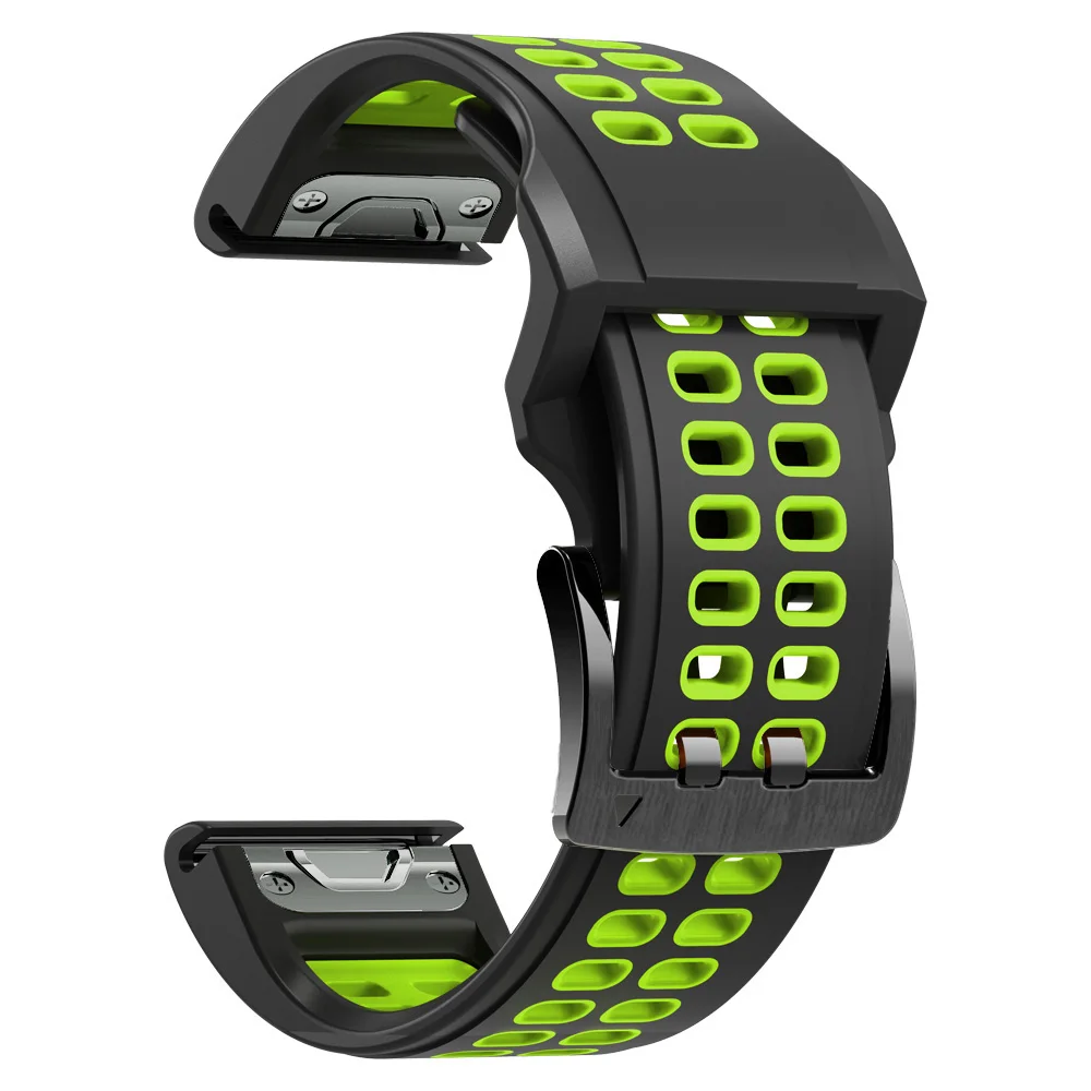 Ремешок тактический для наручных часов Garmin Instinct 2 быстросъемный силиконовый