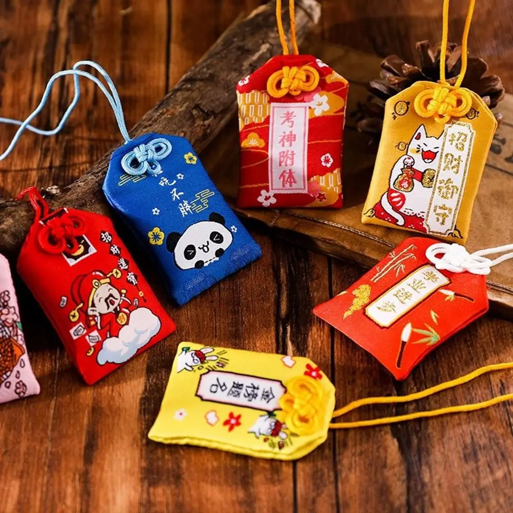 Carp Koi брелок Lucky Amulet Новый год благословение молитва Omamori вышитая в форме Саше