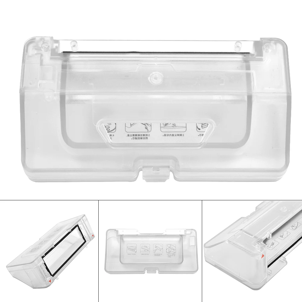 

Dust Box For Mijia Stytj02ym MVXVC01-JG Water Tank Dust Box Parts Robot Vacuum Cleaner Dust Bin Box Sweeping Accessroies