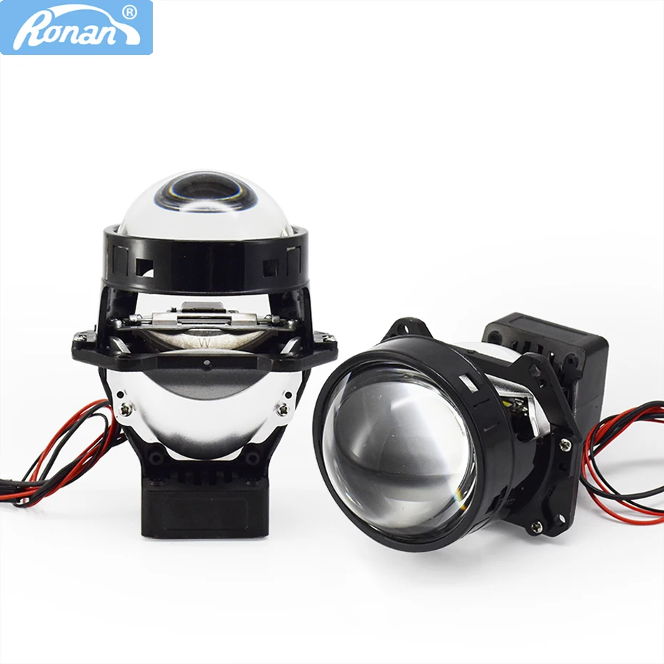 

RONAN 56 Вт 3580LUX 7 шт. светодиодные модули, двухсветодиодный объектив проектора для модели Hella, обновление автомобильных фар, модернизация