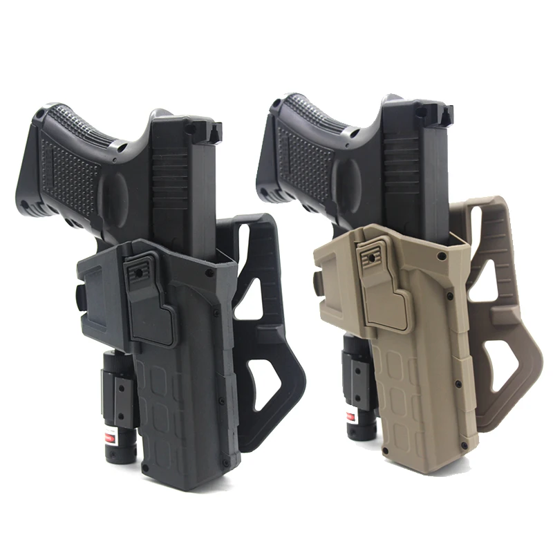 Тактическая подвижная кобура для P320 с пружинным шнурком SIG SAUER фонариком/лазерным