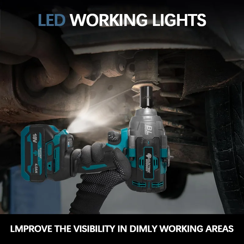 Электрическая богиня бесщеточная дрель крутящий момент 1000N M беспроводной