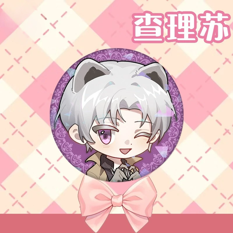 Лазерный значок Osborn Эван Sariel Чарли Джесси 58 мм мультяшная милая серия подарок на