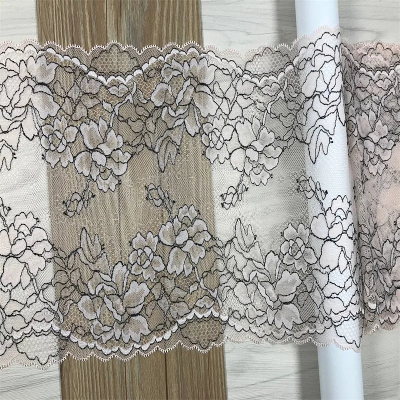 Quality Stretch Lace Sewing Accessories Elastic Lace Trim BODY Spandex Lace Fabrics For Clothes Crafts