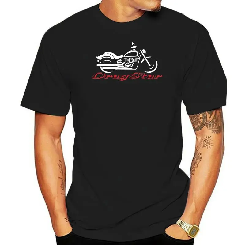 

New 2022 T-shirt for Biker Classic Japanese Motorcycle Fans DragStar Tshirt Drag Star Motorcycle Moto for Man Shirts