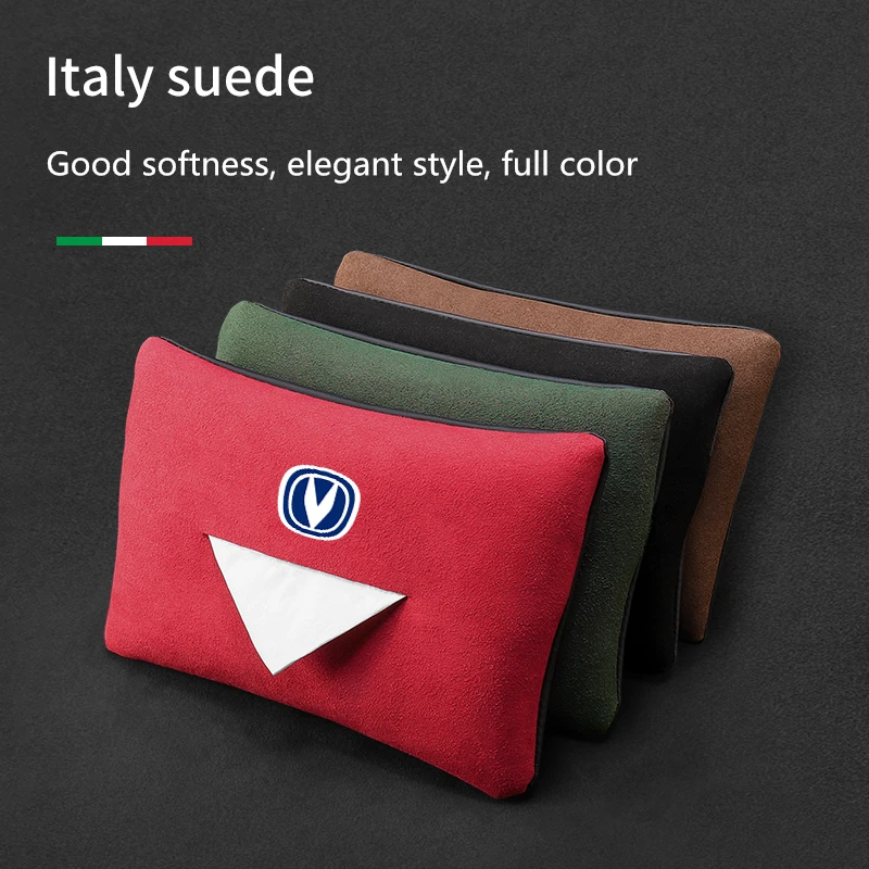 

Car Tissue Bag Multi-function For Changan CS75 CS35 CS15 CS95 RAETON CX70 CS55 EADO CX20 Car Decoration Supplies Accessories