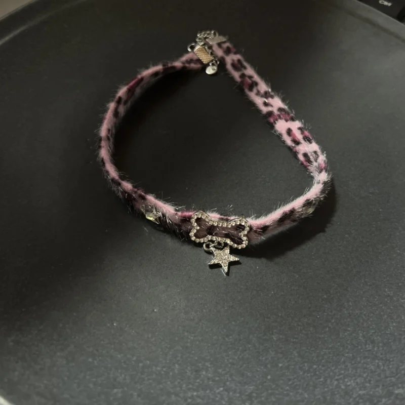 Винтажное колье-чокер с бабочкой и бантом Kpop Y2K Goth Harajuku