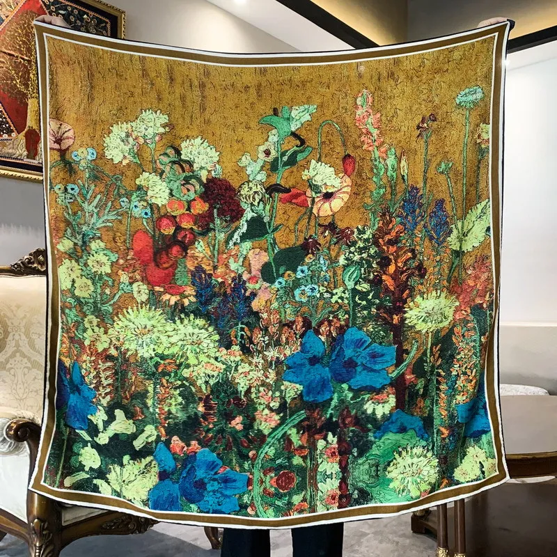 Рисунок 5 - 70% кашемир 30% шелк шарф для женщин