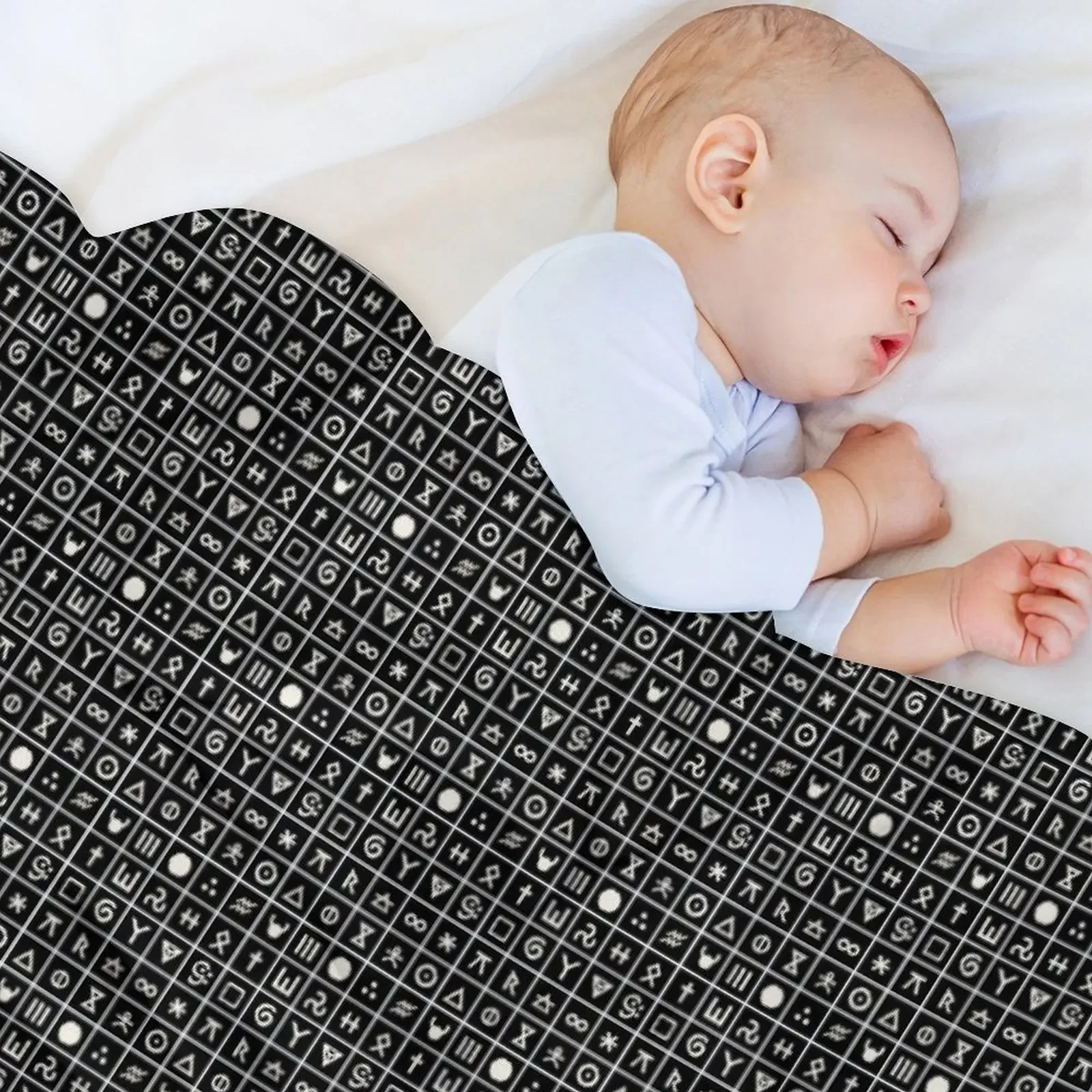 Runic многослойное одеяло одеяла красивые дорожные декоративные для дивана