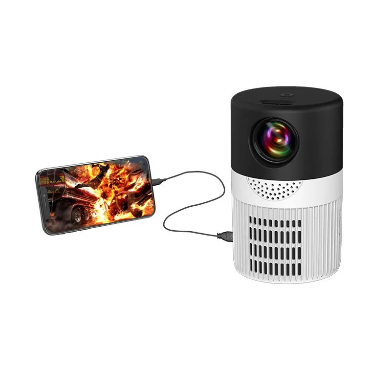 

Mini Projector LED Portable Video Proyector 480*360P Compatible with HDMI TV Stick Home Theater Smart Video Beamer