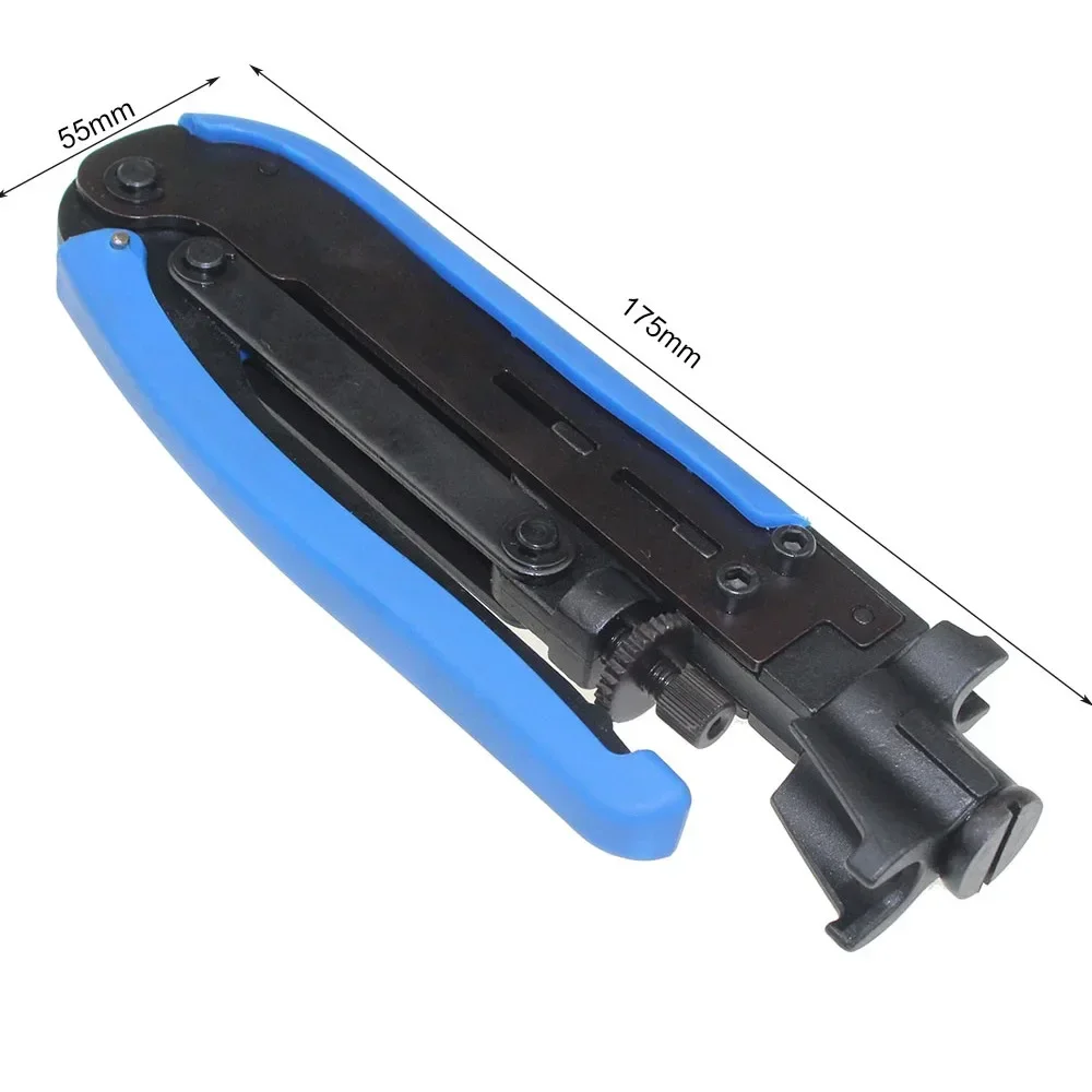 Новый коаксиальный кабельный пресс RG6 RG11 RG59 компрессионный инструмент для