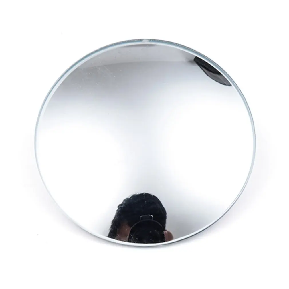 

Auto Rear view Mirror HD Borderless Small Circular Mirror Glass 360 Degree Adjustable Blind Spot Mirror
