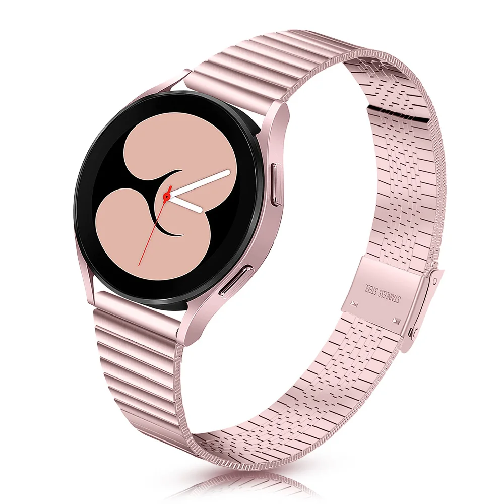 

Металлический браслет для Samsung Galaxy Watch 4 40 мм 44 мм, ремешок классический Active 2 для Huawei Watch GT 3 46 мм 42 мм Runner, 22 мм 20 мм