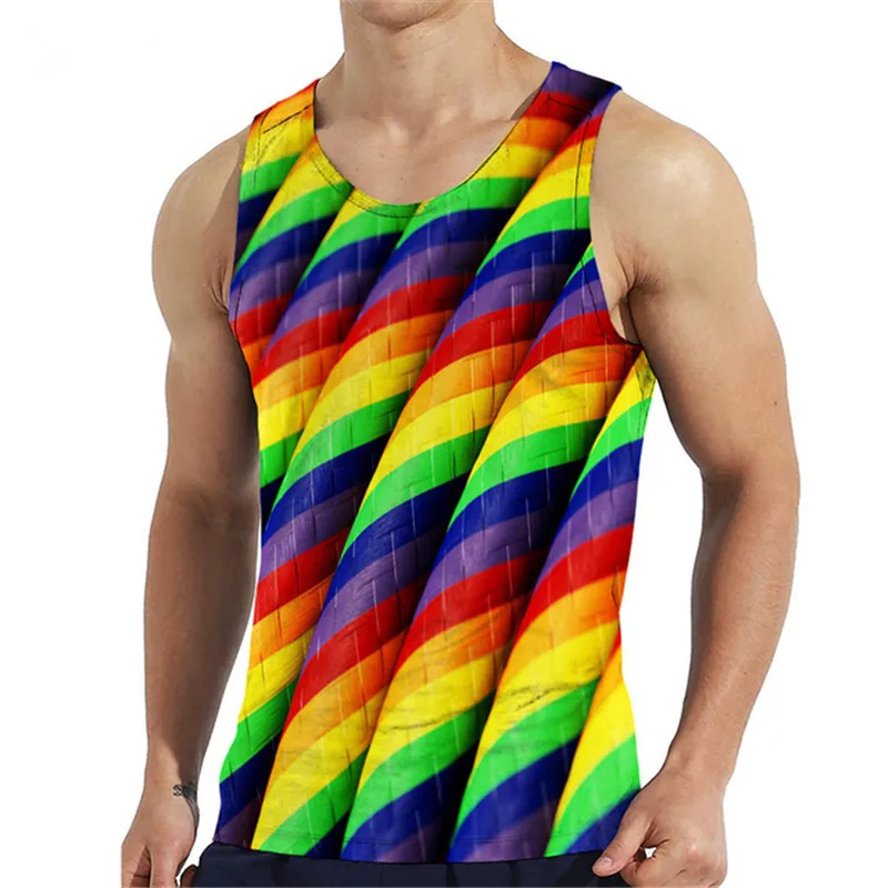 Рисунок 4 - Мужская майка без рукавов с рисунком Tie-dye