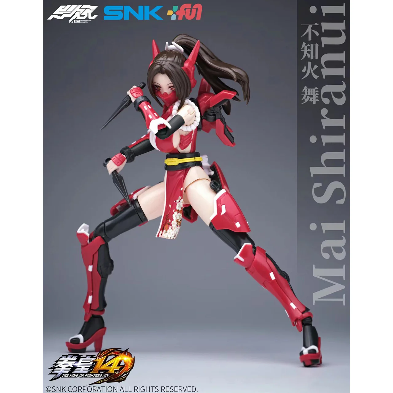 Экшн-Фигурка Король бойцов из аниме Mai Shiranui оригинальная игрушка ручной работы