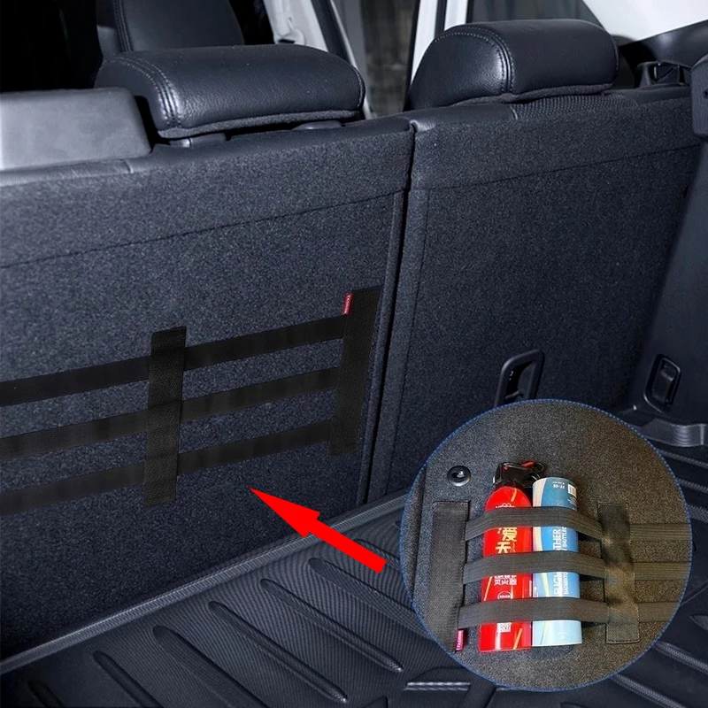 

Adjustable Car Trunk Elastic Fixed Straps Extinguisher Tank Debris Storage Fixing Belt Tapes Auto Interior Organizer Accessories