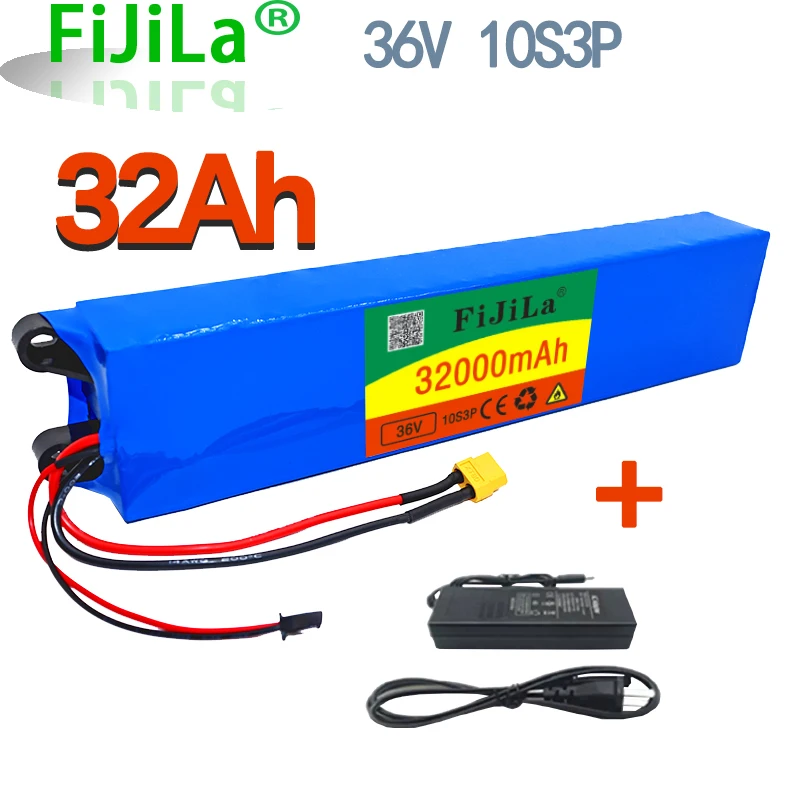 

36V 32Ah Scooter Battery Pack for Mijia M365 Scooter Battery pack , Electric Scooter, BMS Board for m365 bateria m365 + charger