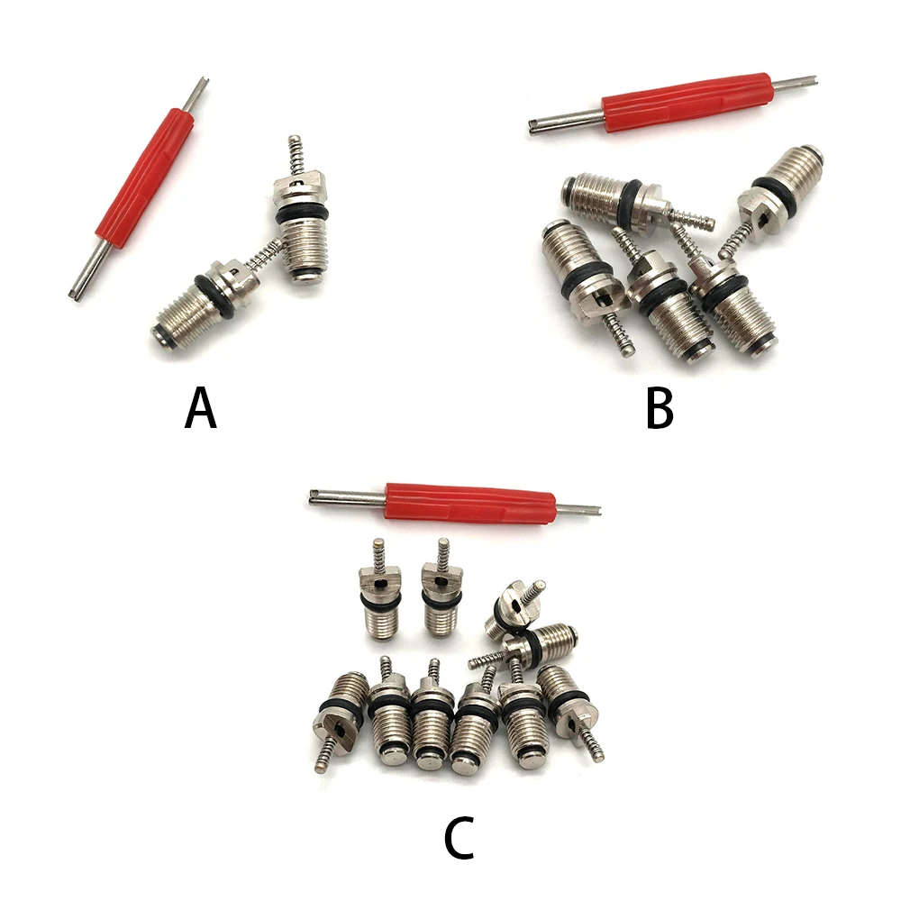 

Универсальный автомобильный Кондиционер R134a, сердечник клапана из алюминиевого сплава, клапаны для автомобиля A C, аксессуары для ремонта и ...