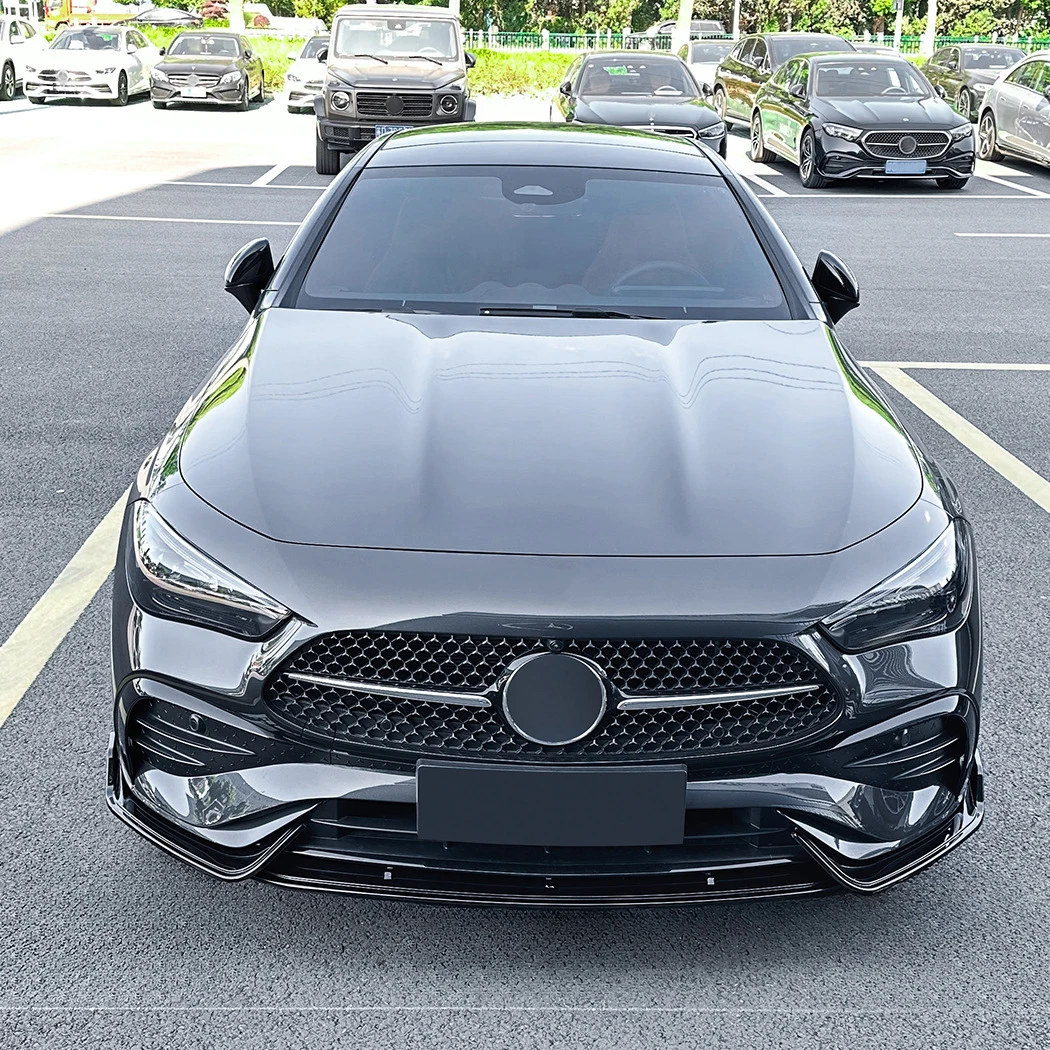 Спойлер на передний бампер для Mercedes-Benz CLE Coupe C236 AMG 2024 + Защита нижний сплиттер