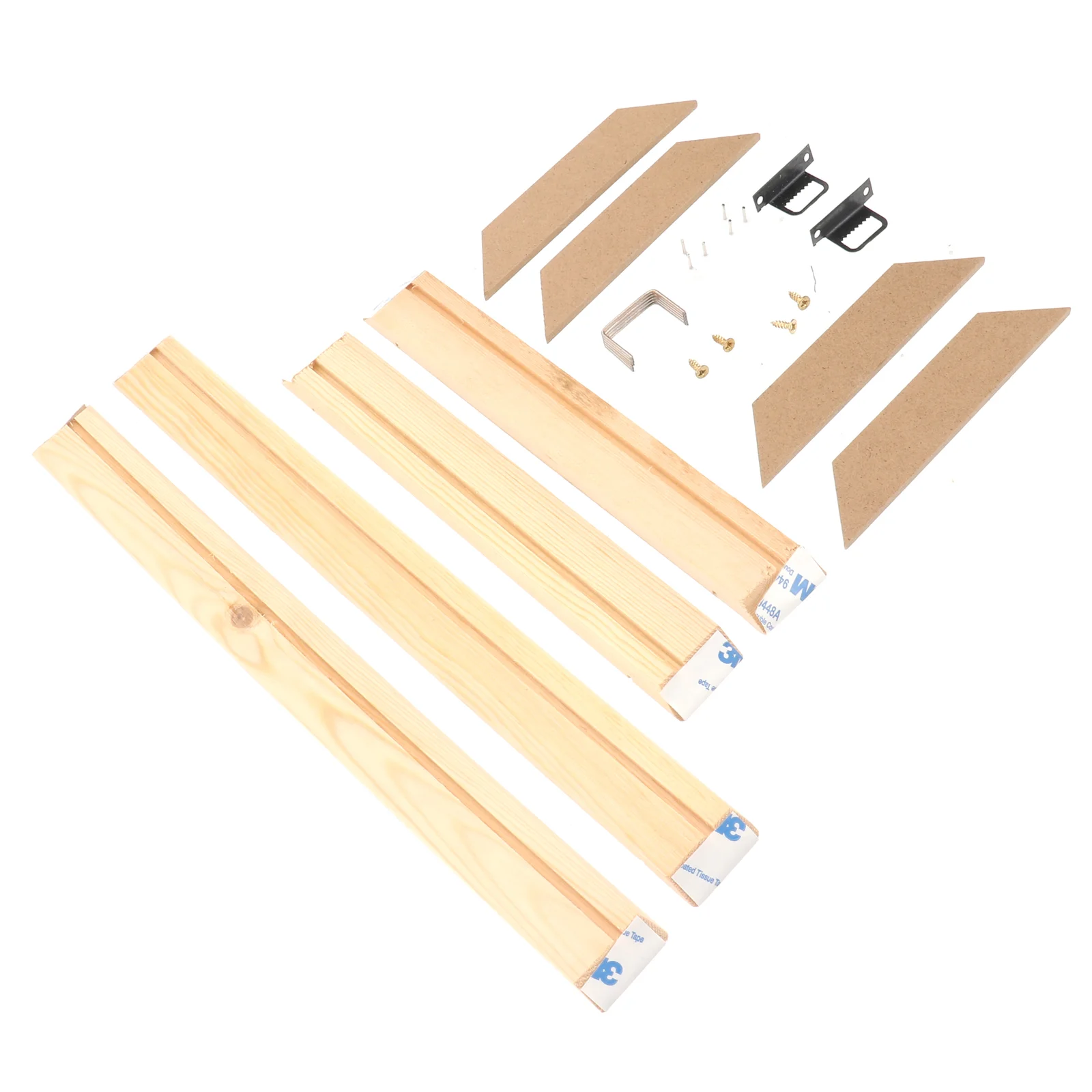 

Poster Frames Painting Stretcher Bar Canvas Photo Ornament Wooden Portfolio DIY Accessories Combination Solid