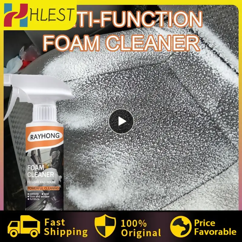 

3/5/10PCS Universal Strong Decontamination Foam Cleaner Tools Anti-aging Car Leather Restorer Multifunctional Car Cleaning Agent